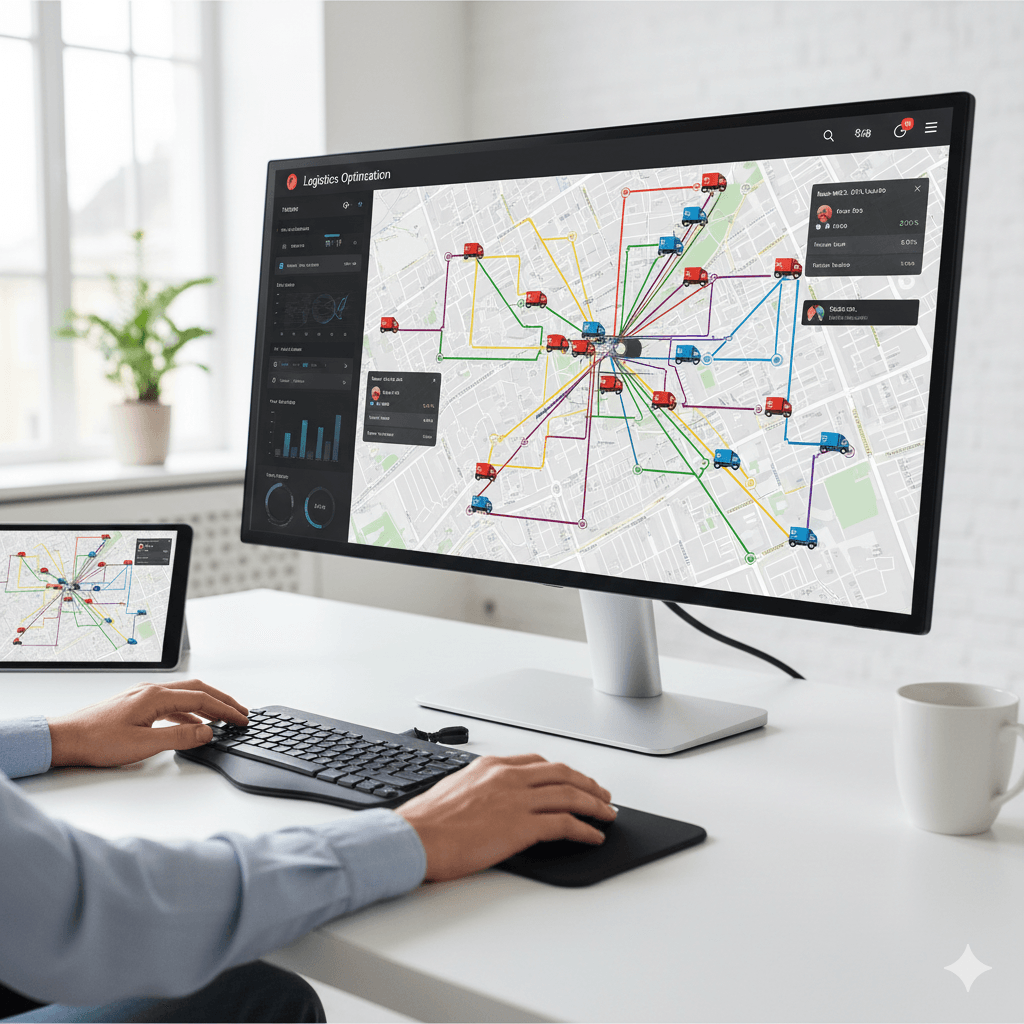 Optimización de rutas con IA